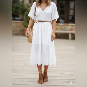 ☀️ Indigo Rd. Woven Cognac Peep-Toe Booties ☀️